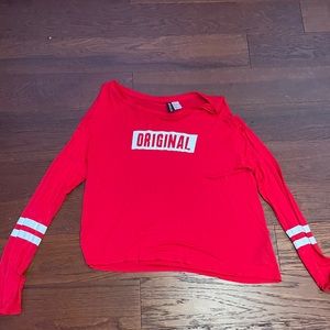 red long sleeve